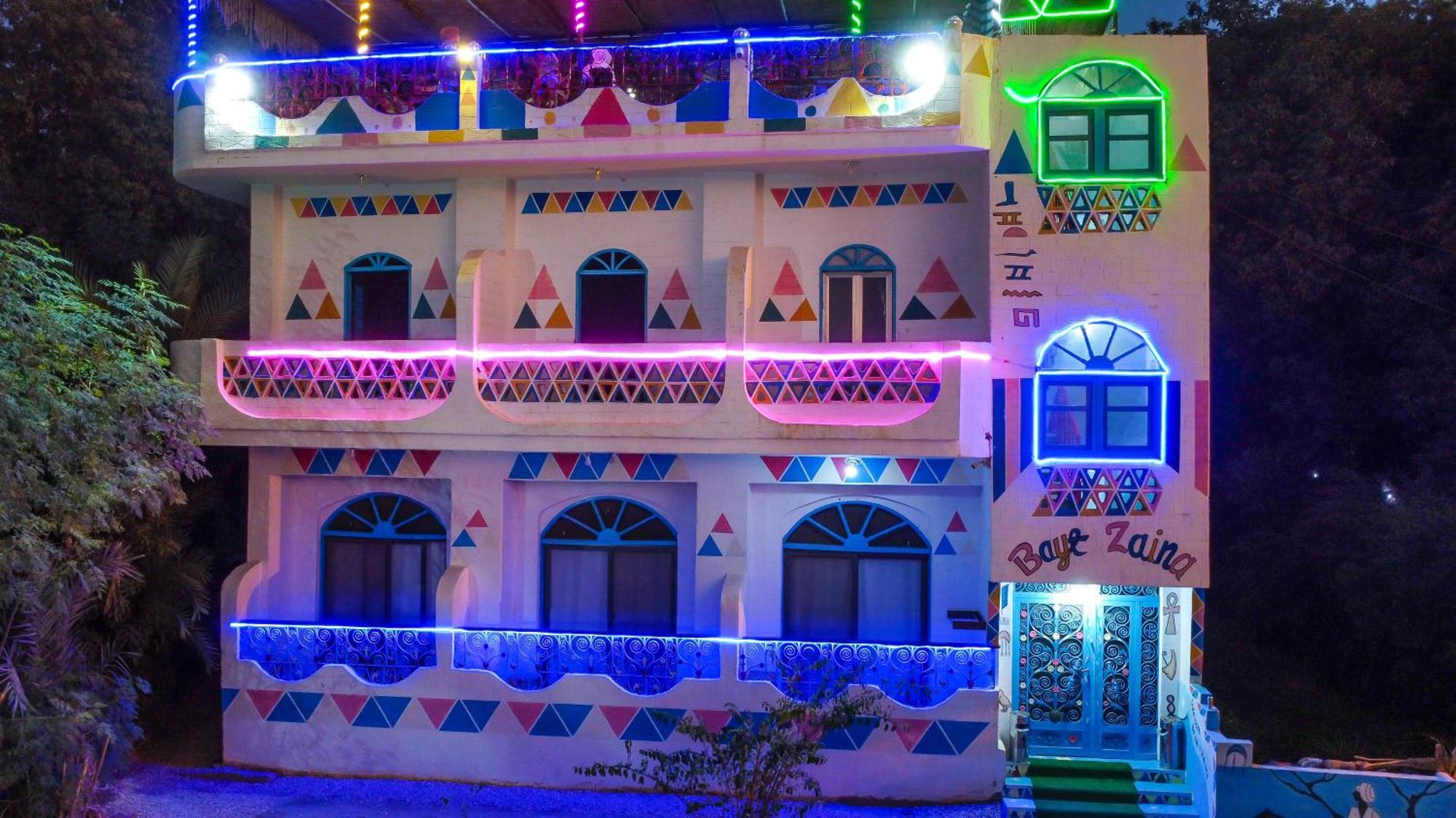 Bayt Zaina - Nubian Hospitality House Hotel Assuan Exterior foto